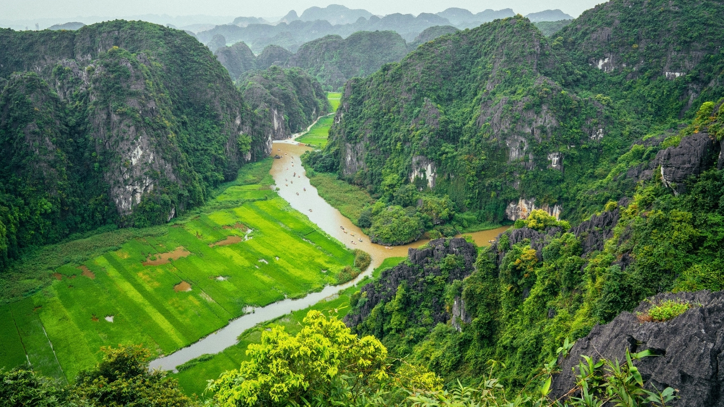 Le charme naturel de Ninh Binh